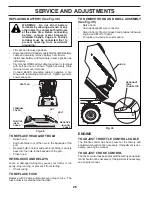 Preview for 26 page of Husqvarna LT19538R Operator'S Manual