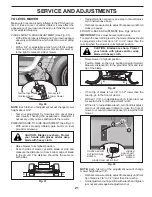 Preview for 21 page of Husqvarna LTH2038 Operator'S Manual