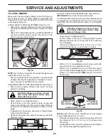 Preview for 23 page of Husqvarna LTH2142DR Operator'S Manual