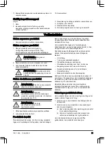 Preview for 23 page of Husqvarna Multi Sling Operator'S Manual