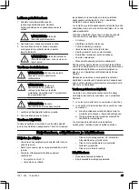 Preview for 45 page of Husqvarna Multi Sling Operator'S Manual