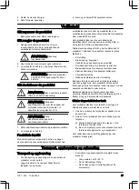 Preview for 87 page of Husqvarna Multi Sling Operator'S Manual