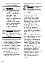 Preview for 16 page of Husqvarna P 535HX Operator'S Manual