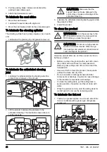 Preview for 46 page of Husqvarna P 535HX Operator'S Manual