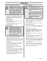 Preview for 7 page of Husqvarna PG450 Operator'S Manual