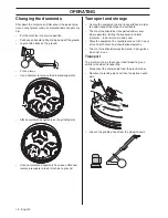 Preview for 14 page of Husqvarna PG450 Operator'S Manual