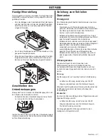 Preview for 47 page of Husqvarna PG450 Operator'S Manual