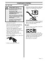 Preview for 71 page of Husqvarna PG450 Operator'S Manual