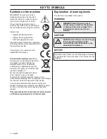 Preview for 2 page of Husqvarna PP220 Operator'S Manual