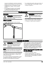 Preview for 81 page of Husqvarna Prusik Eye-n-Eye 8 mm Operator'S Manual