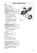 Preview for 104 page of Husqvarna PT 26D Workshop Manual