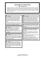 Preview for 2 page of Husqvarna PZ 60 Operator'S Manual