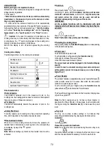 Preview for 73 page of Husqvarna QHFB860P User Manual