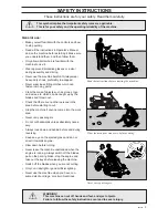 Preview for 5 page of Husqvarna Rider 11, Rider 13 H,Rider 11 Bio Operator'S Manual