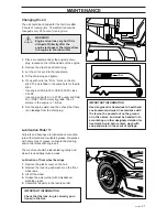 Preview for 29 page of Husqvarna Rider 11, Rider 13 H,Rider 11 Bio Operator'S Manual