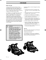 Preview for 32 page of Husqvarna Rider 850 HST Operator'S Manual