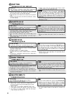 Preview for 46 page of Husqvarna T300 Instructions For Use Manual