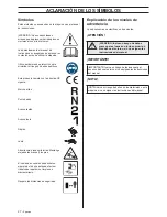 Preview for 34 page of Husqvarna TF338 Operator'S Manual