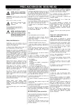 Preview for 33 page of Husqvarna TF545D Operator'S Manual