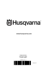 Preview for 44 page of Husqvarna TR262 Operator'S Manual