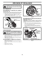 Preview for 35 page of Husqvarna TR314C Operator'S Manual