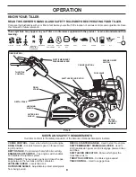 Preview for 8 page of Husqvarna TR317D Operator'S Manual