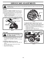 Preview for 16 page of Husqvarna TR317D Operator'S Manual