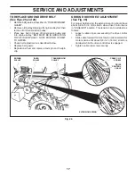 Preview for 17 page of Husqvarna TR317DE Operator'S Manual