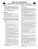 Preview for 21 page of Husqvarna TR317DE Operator'S Manual