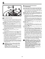 Preview for 74 page of Husqvarna TS 142 Operator'S Manual