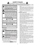 Preview for 2 page of Husqvarna TS 142X Operator'S Manual