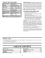 Preview for 4 page of Husqvarna TS 142X Operator'S Manual