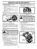 Preview for 23 page of Husqvarna TS 146X Operator'S Manual