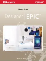 Husqvarna VIKING Designer EPIC User Manual preview