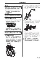 Preview for 55 page of Husqvarna WS 440 HF Operator'S Manual