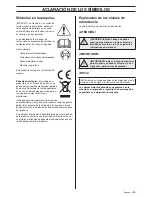 Preview for 59 page of Husqvarna WS 440 HF Operator'S Manual