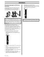 Preview for 42 page of Husqvarna WS 463 Operator'S Manual