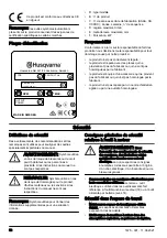 Preview for 52 page of Husqvarna WS 482 HF Operator'S Manual