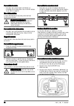 Preview for 56 page of Husqvarna WS 482 HF Operator'S Manual