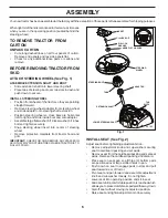 Preview for 6 page of Husqvarna YT16542 Owner'S Manual