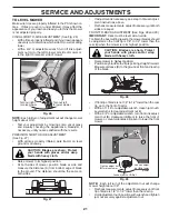 Preview for 21 page of Husqvarna YT16542 Owner'S Manual