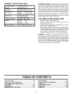 Preview for 4 page of Husqvarna YTA18542 / 96045005500 NO. 960 45 00-55 Operator'S Manual