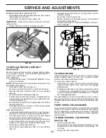 Preview for 20 page of Husqvarna YTH2042XP Owner'S Manual