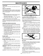 Preview for 16 page of Husqvarna YTH2242 TF Owner'S Manual