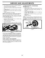 Preview for 22 page of Husqvarna YTH2242 TF Owner'S Manual