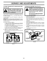 Preview for 23 page of Husqvarna YTH2242 TF Owner'S Manual