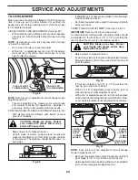 Preview for 20 page of Husqvarna YTH23V42LS Owner'S Manual