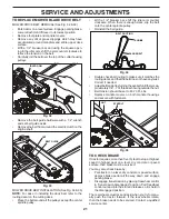 Preview for 21 page of Husqvarna YTH23V42LS Owner'S Manual