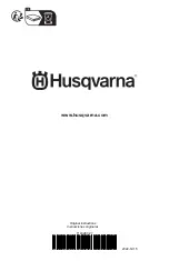 Preview for 60 page of Husqvarna Z 246 Operator'S Manual