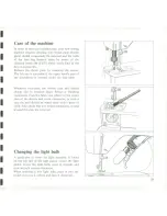 Preview for 30 page of Husqvarna ZIGZAG 1030 Operating Manual